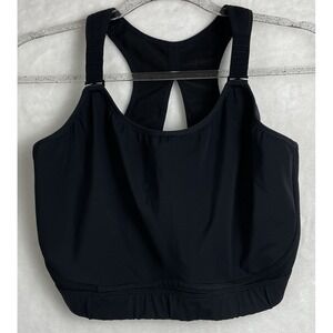 SPANX Black Women's High-Impact Sports Bra! 38G, Racer Back, Excellent Condition